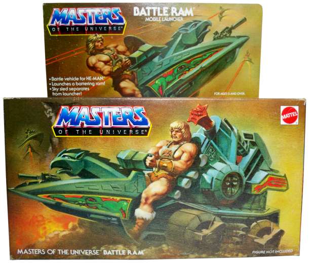 Battle Ram Masters of the Universe Box