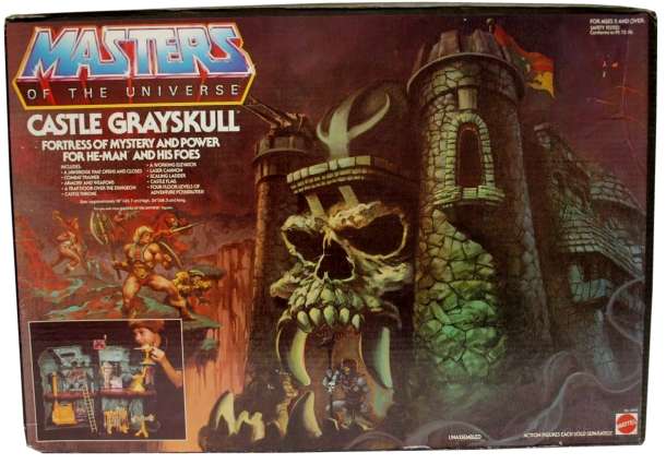 Castle Grayskull Masters of the Universe Box
