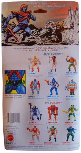 Faker Masters of the Universe 12 Back