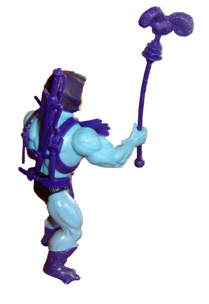 Skeletor Masters of the Universe Loose Back