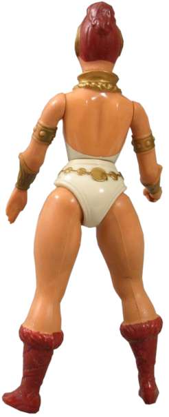 Teela Masters of the Universe 1982 Back