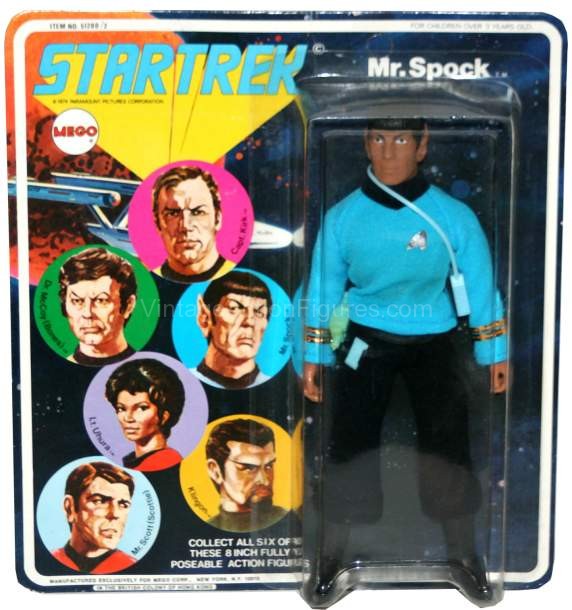 vintage star trek figures