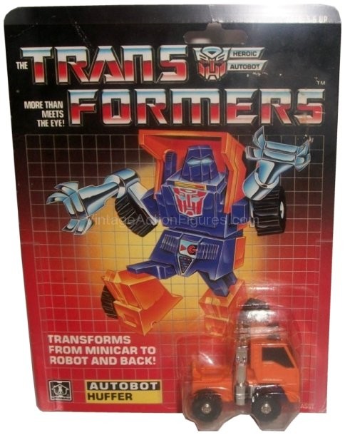 Huffer Transformers G1 Card