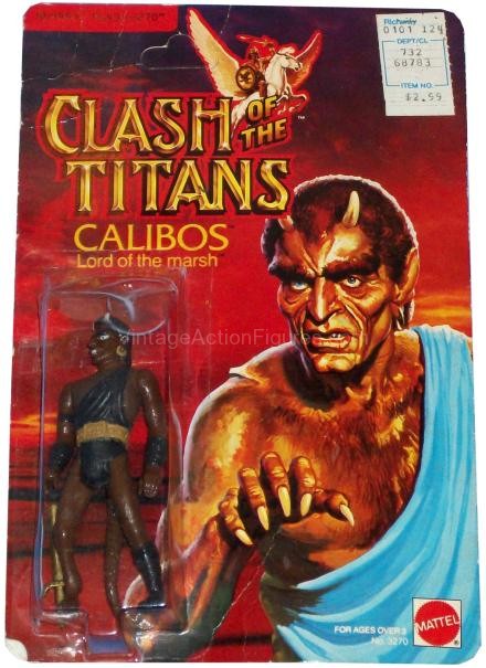 1980 Mattel Clash of the Titans Boxed Action Figure - Kraken Sea Monster